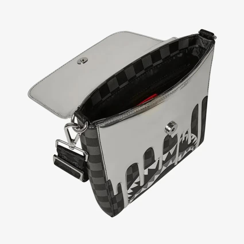 Bolso Sprayground 910B6865NSZ Metallic drips messenger bag - Imagen 3