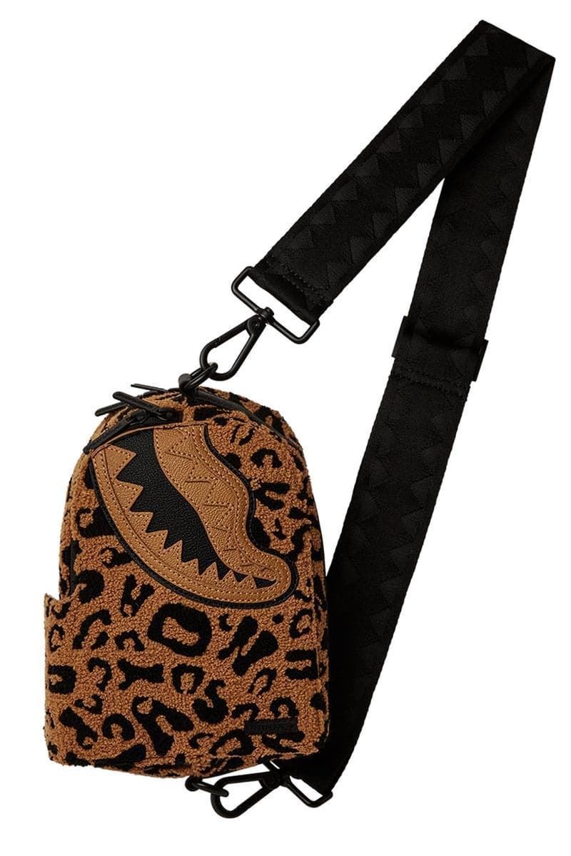 Bolso Sprayground 910B6952NSZ Chenille Cheetah Backpack Sling - Imagen 1