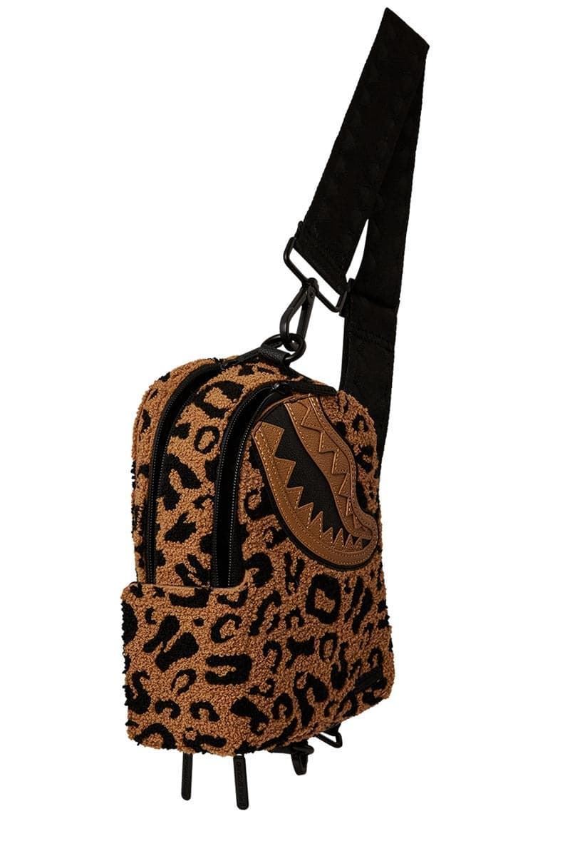 Bolso Sprayground 910B6952NSZ Chenille Cheetah Backpack Sling - Imagen 2