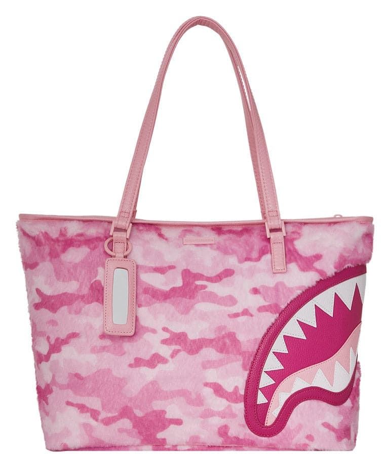 Bolso Sprayground 910T6868NSZ Pink Fur Camo Tote - Imagen 1