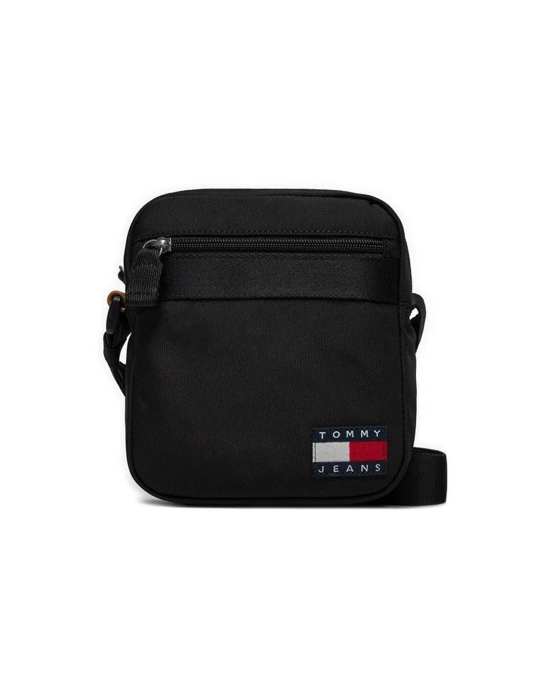 Bolso Tommy Jeans AM0AM12991 BDS negro - Imagen 1