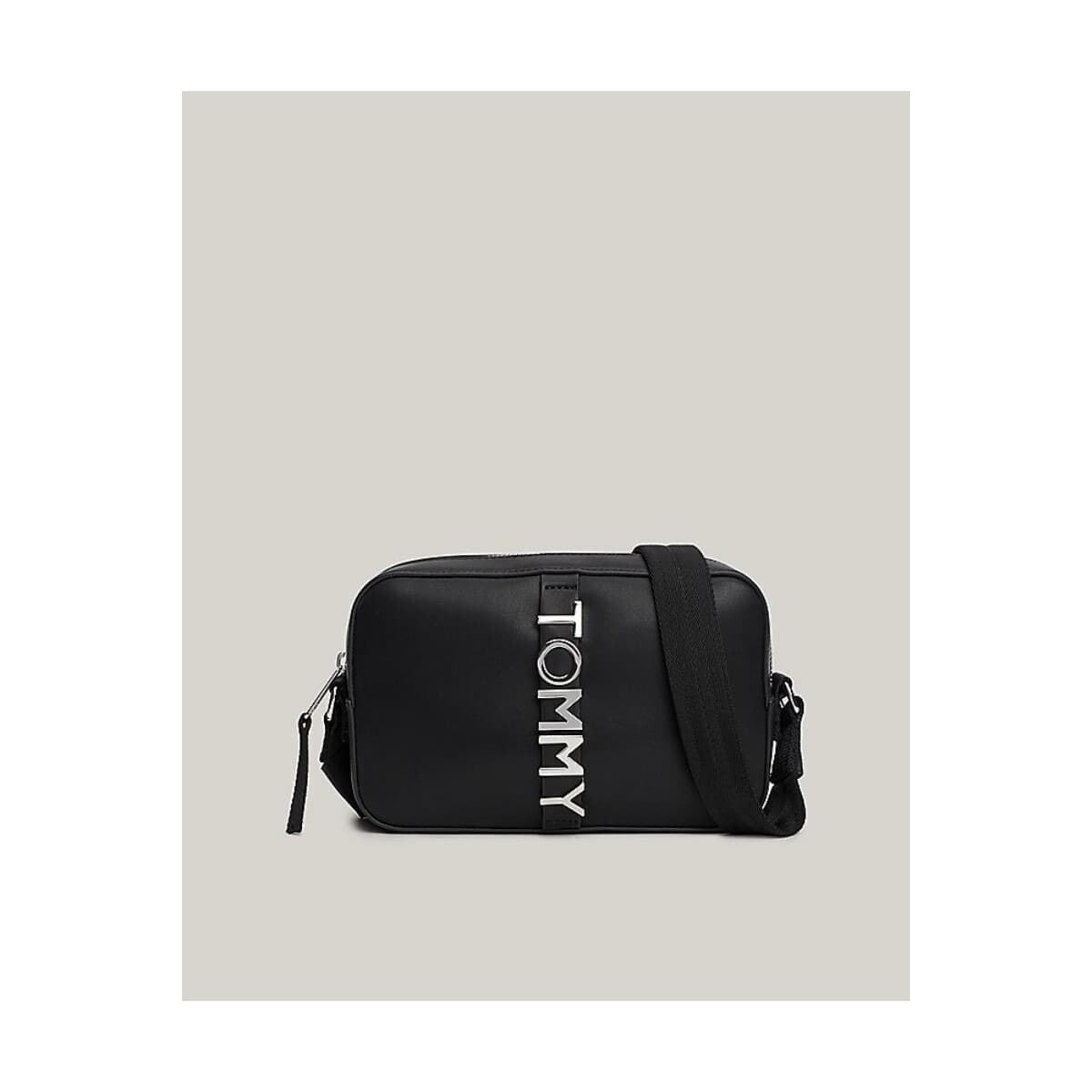 Bolso Tommy Jeans AW0AW16511 BDS  negro - Imagen 1