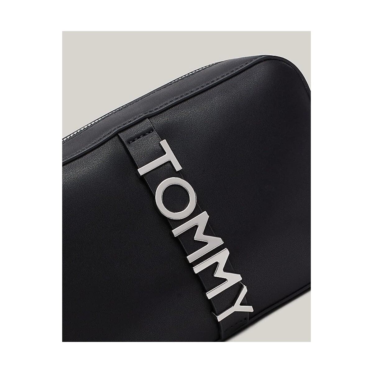 Bolso Tommy Jeans AW0AW16511 BDS  negro - Imagen 4