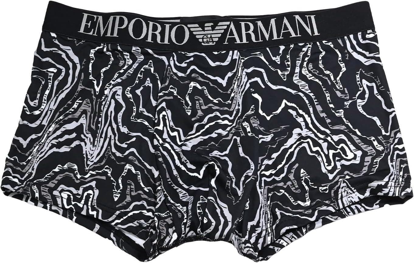 Bóxer Emporio Armani 111290 4R535 35021 graphic nero - Imagen 1