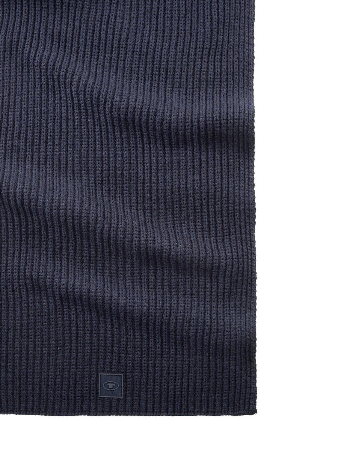 Bufanda Tom Tailor 13160 Structured Knit Scarf (Azul Marino) - Imagen 2