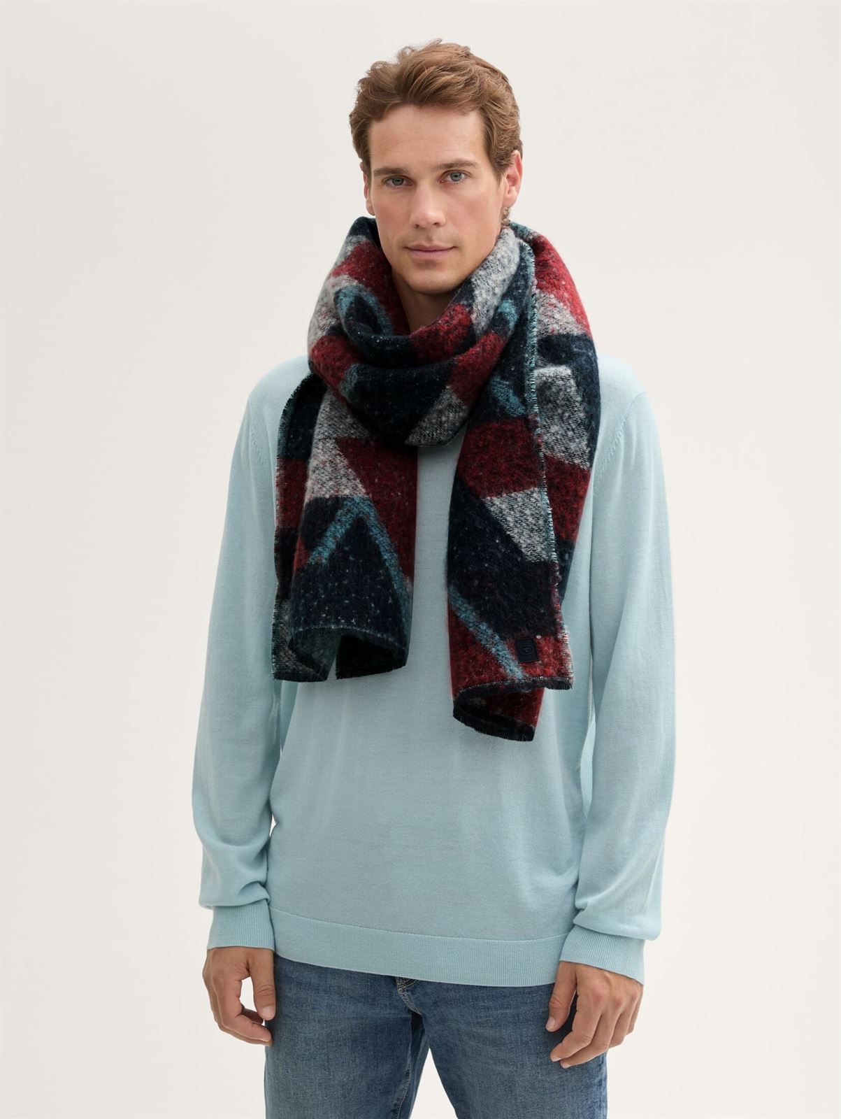 Bufanda Tom Tailor Jacquard Scarf - Imagen 1