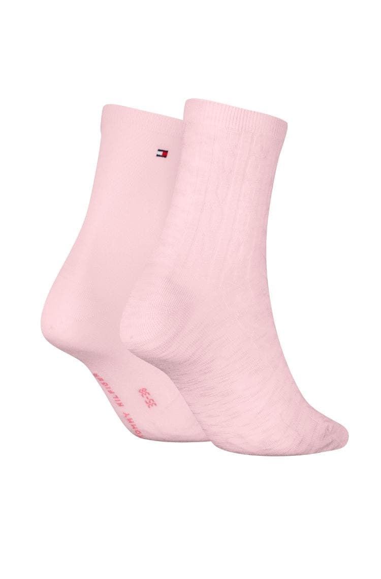 Calcetines Mujer Tommy Hilfiger Light PInk 701232608 003801/802 - Imagen 1