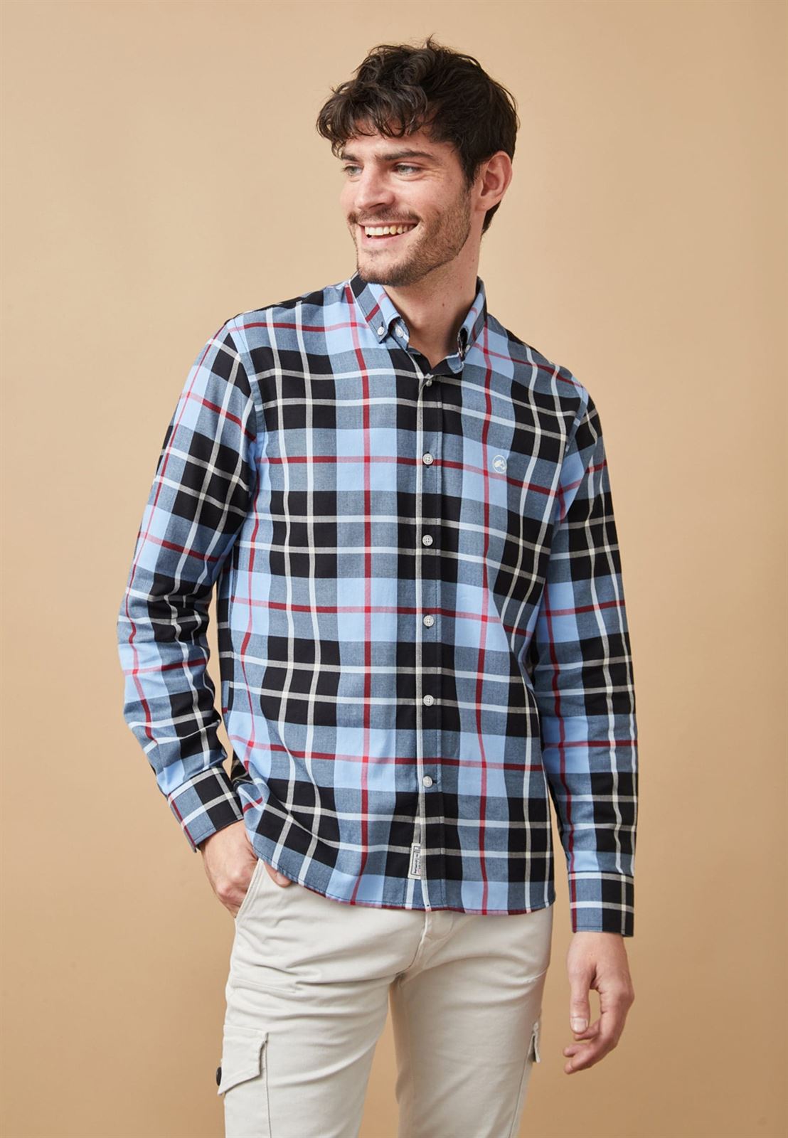 Camisa Altonadock 105294 azul - Imagen 3