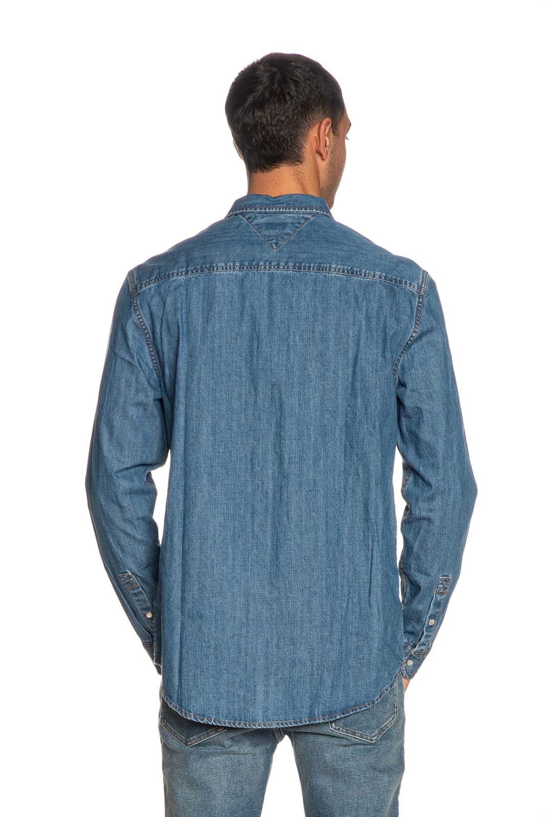 Camisa Vaquera Tommy Jeans Denim Medium - Imagen 2