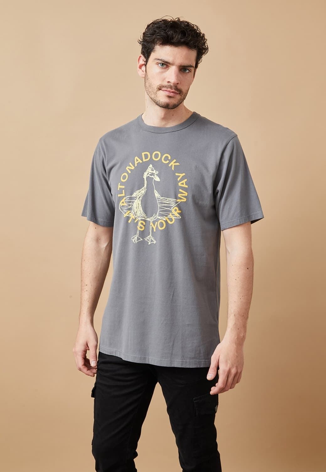 Camiseta Altonadock 105227 gris - Imagen 1