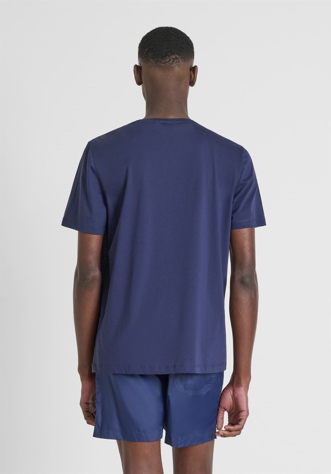 Camiseta Antony Morato Navy Blue MMKS02531 FA100252 7132 - Imagen 2