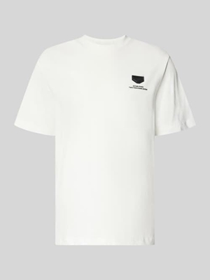 Camiseta Antony Morato Relaxed Fit Crema MMKS02690 FA100258 1011 - Imagen 2