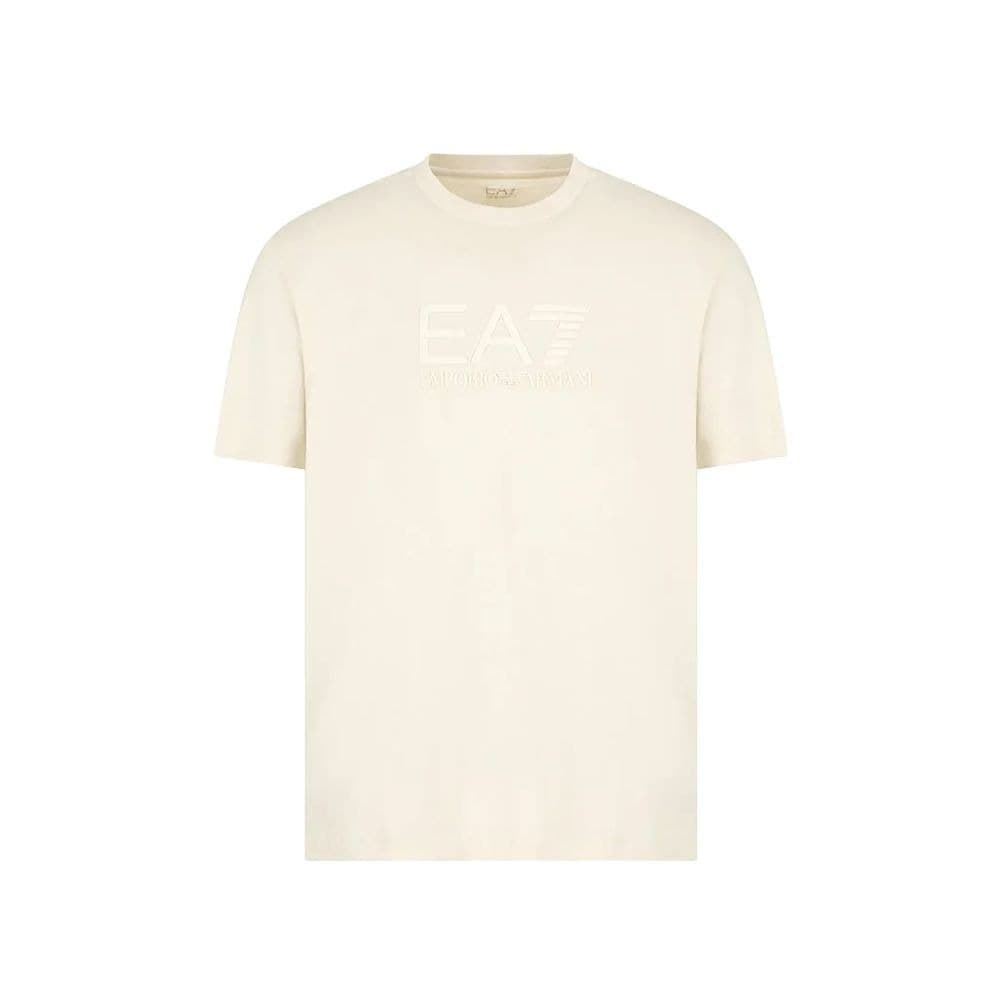 Camiseta EA7 Emporio Armani 7M000226 AF10375 U1079 almond milk - Imagen 5