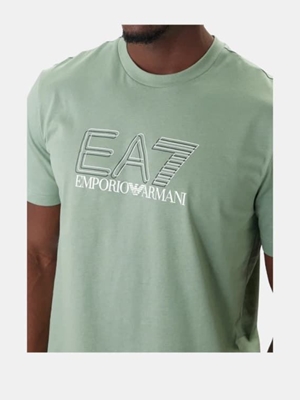Camiseta EA7 Emporio Armani 7M001308 AF10373 U7243 green bay - Imagen 2