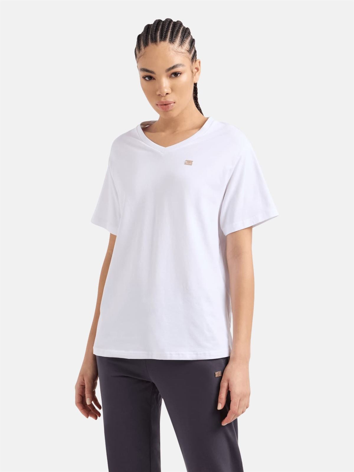 Camiseta EA7 Emporio Armani 7W000029 AF10373 U0002 white - Imagen 1