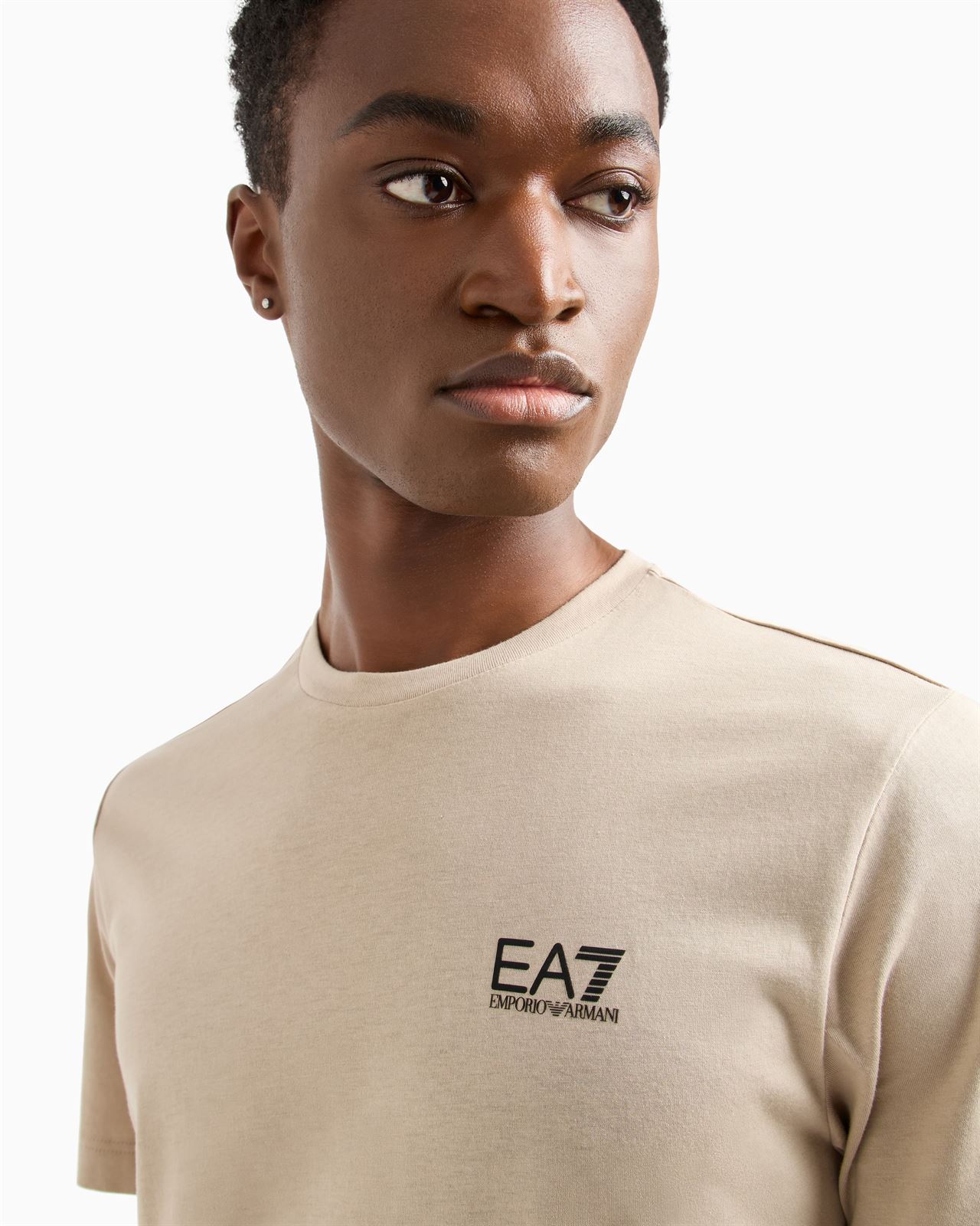 Camiseta EA7 Emporio Armani 8NPT25 PJVPZ U6155 COBBLESTONE - Imagen 3