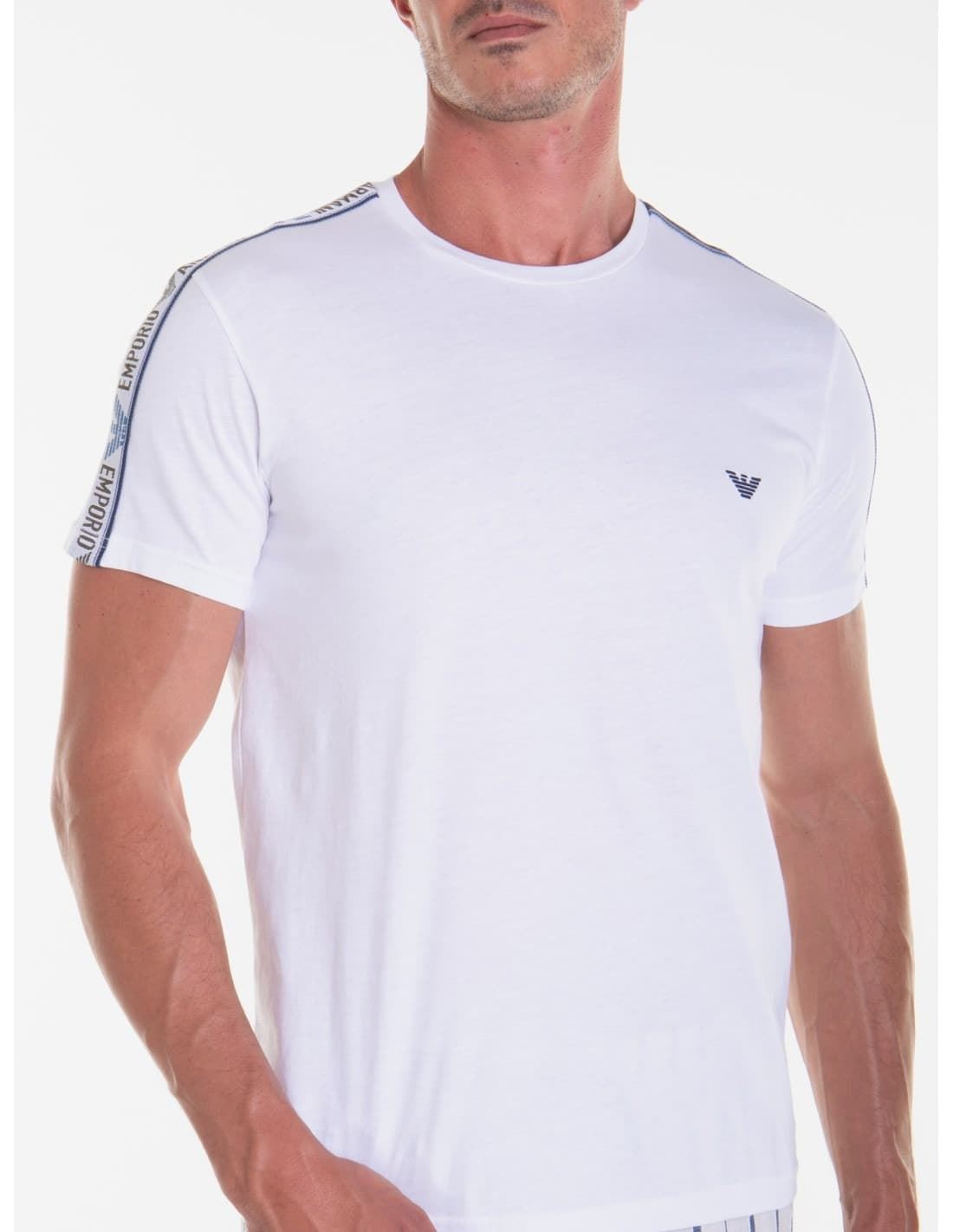 Camiseta Emporio Armani 211845 4R475 00010 bianco - Imagen 1