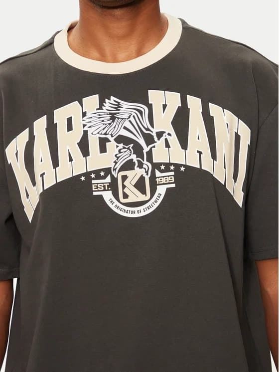 Camiseta Karl Kani Anthracite 60300106 - Imagen 5