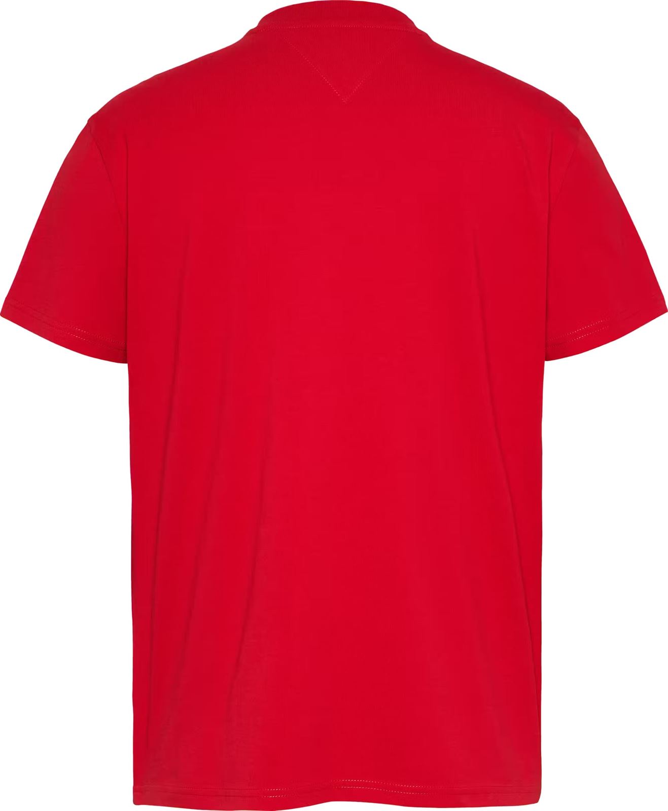 Camiseta Roja Tommy Jeans Regular Logo Tee Ext - Imagen 2