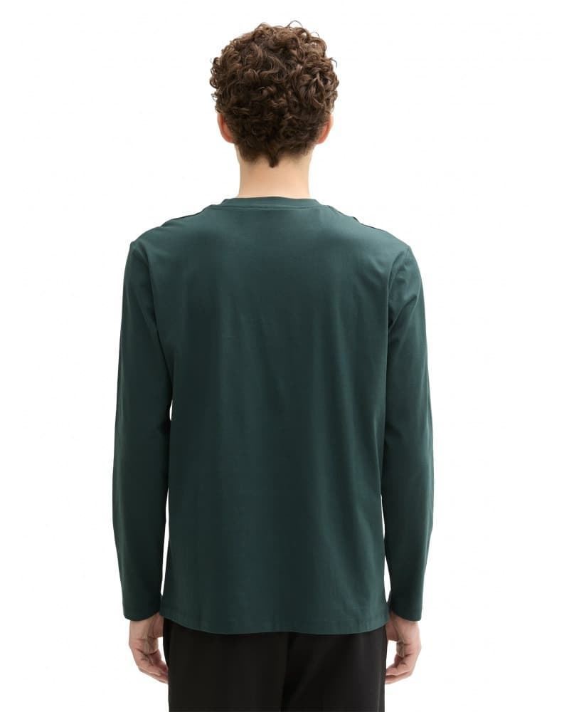 Camiseta Tom Tailor 1043484 10362 Dark Gable Green - Imagen 2