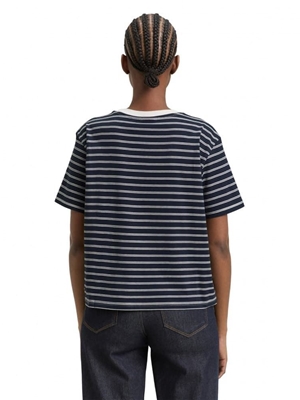 Camiseta TOM TAILOR 1047845 40124 navy irregular stripe - Imagen 2