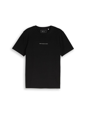 Camiseta Tom Tailor Printed Black 1050353 29999 - Imagen 2