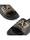 Chanclas EA7 Emporio Armani 7X000108 AF15118 PC001 shiny black/gold - Imagen 2