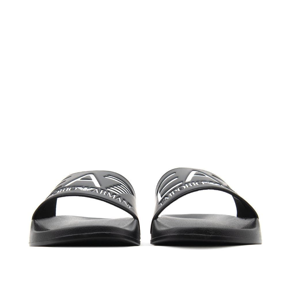 Chanclas EA7 Emporio Armani 7X000108 AF15118 UC001 black - Imagen 4