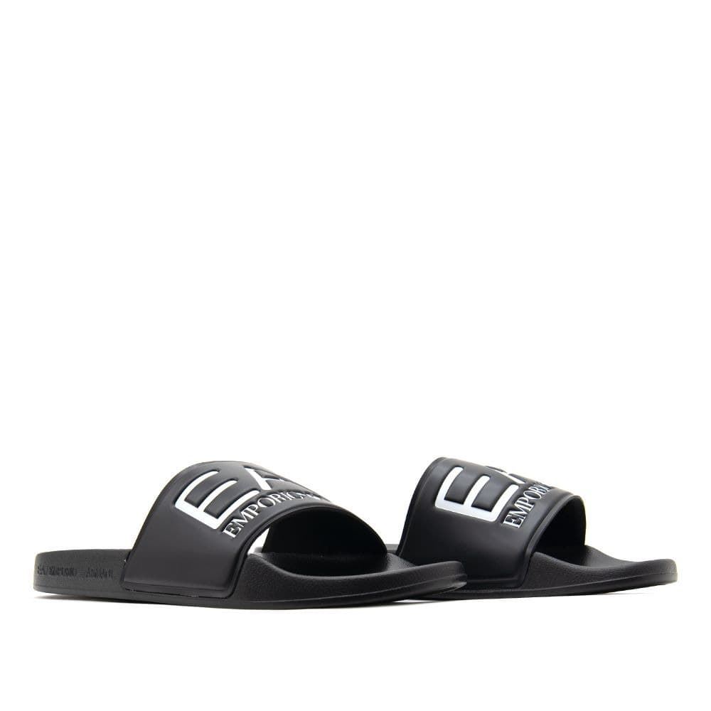 Chanclas EA7 Emporio Armani 7X000108 AF15118 UC001 black - Imagen 5