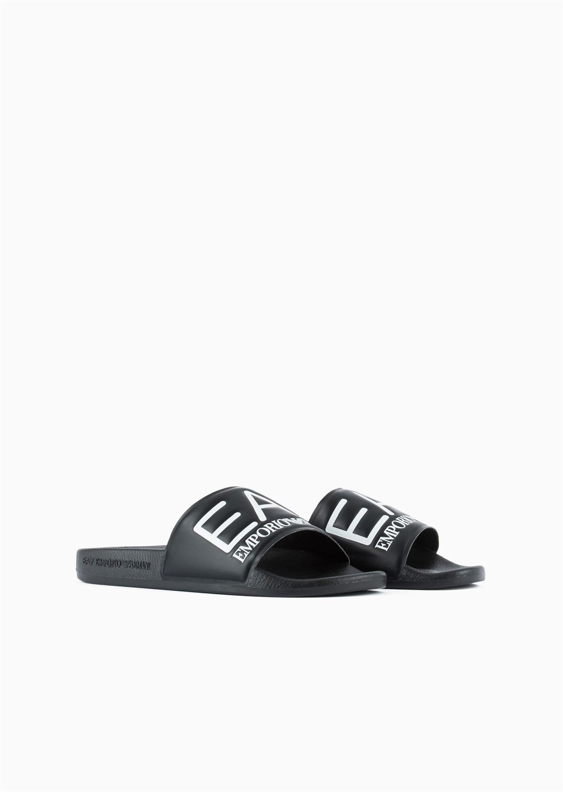 Chanclas EA7 Emporio Armani XCP001 XCC22 00002 BLACK/ SEA WORLD - Imagen 2