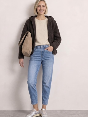 Chaqueta Street One Teddy Black Coffee 325734 17874 - Imagen 2