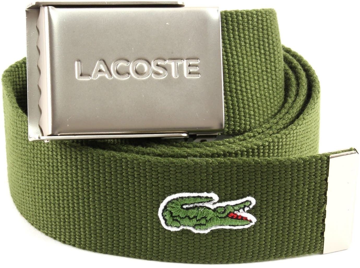 Cinturón Lacoste RC2012 L93 verde Complementos