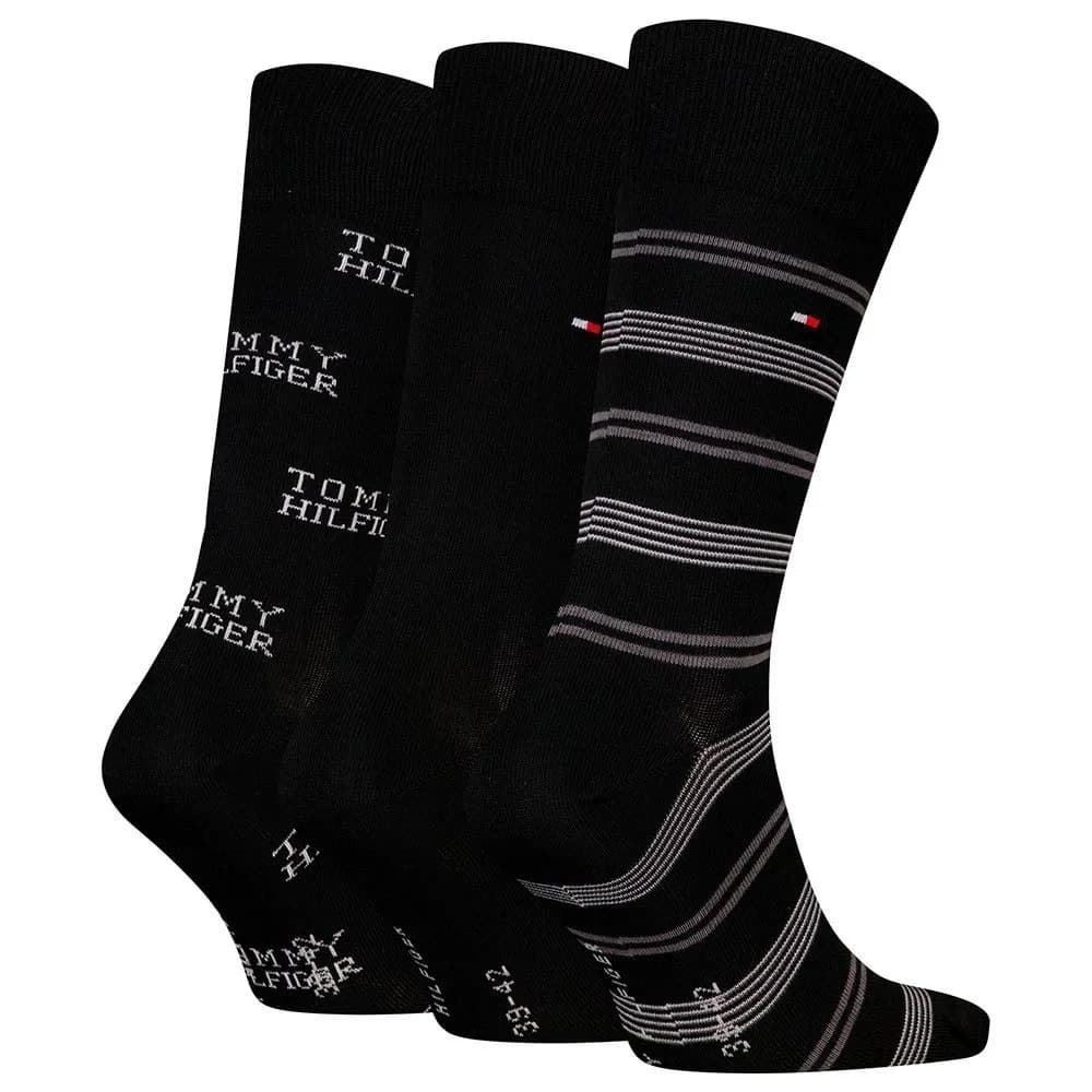 Estuche 3 Pares Calcetines Tommy Hilfiger Giftbox Tommy Stri 701229783 003 804/805 - Imagen 2