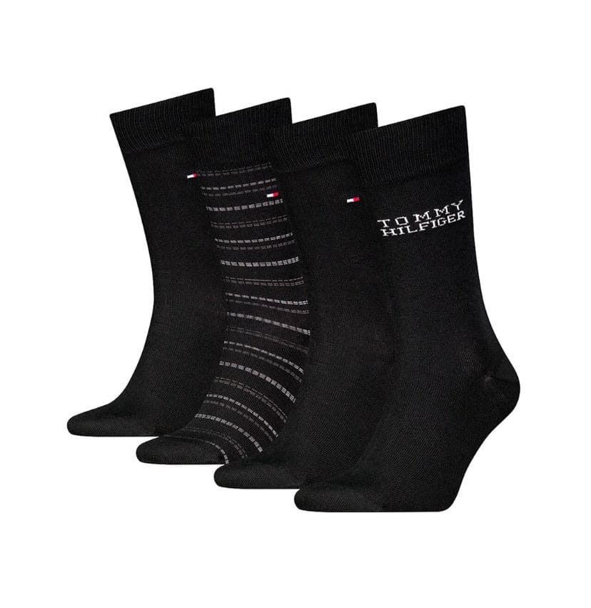 Estuche 4 Pares Calcetines Tommy Hilfiger Tin Giftbox 701229780 002 804/805 - Imagen 3