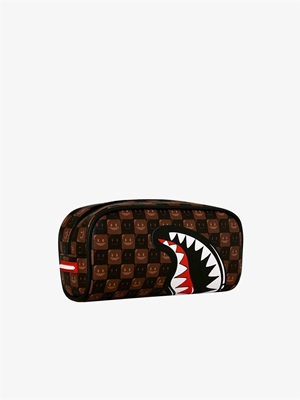 Estuche Sprayground Sharks in Paris Bubble Brown 910B9303NSZ - Imagen 2