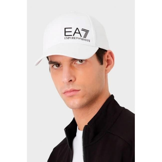 Gorra Emporio Armani EA7 247088 CC010 11511 white/black - Imagen 2