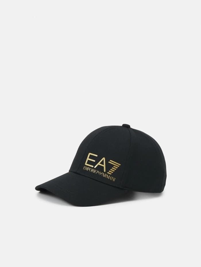 Gorra Emporio Armani EA7 247088 CC010 28121 BLACK/GOLD - Imagen 1