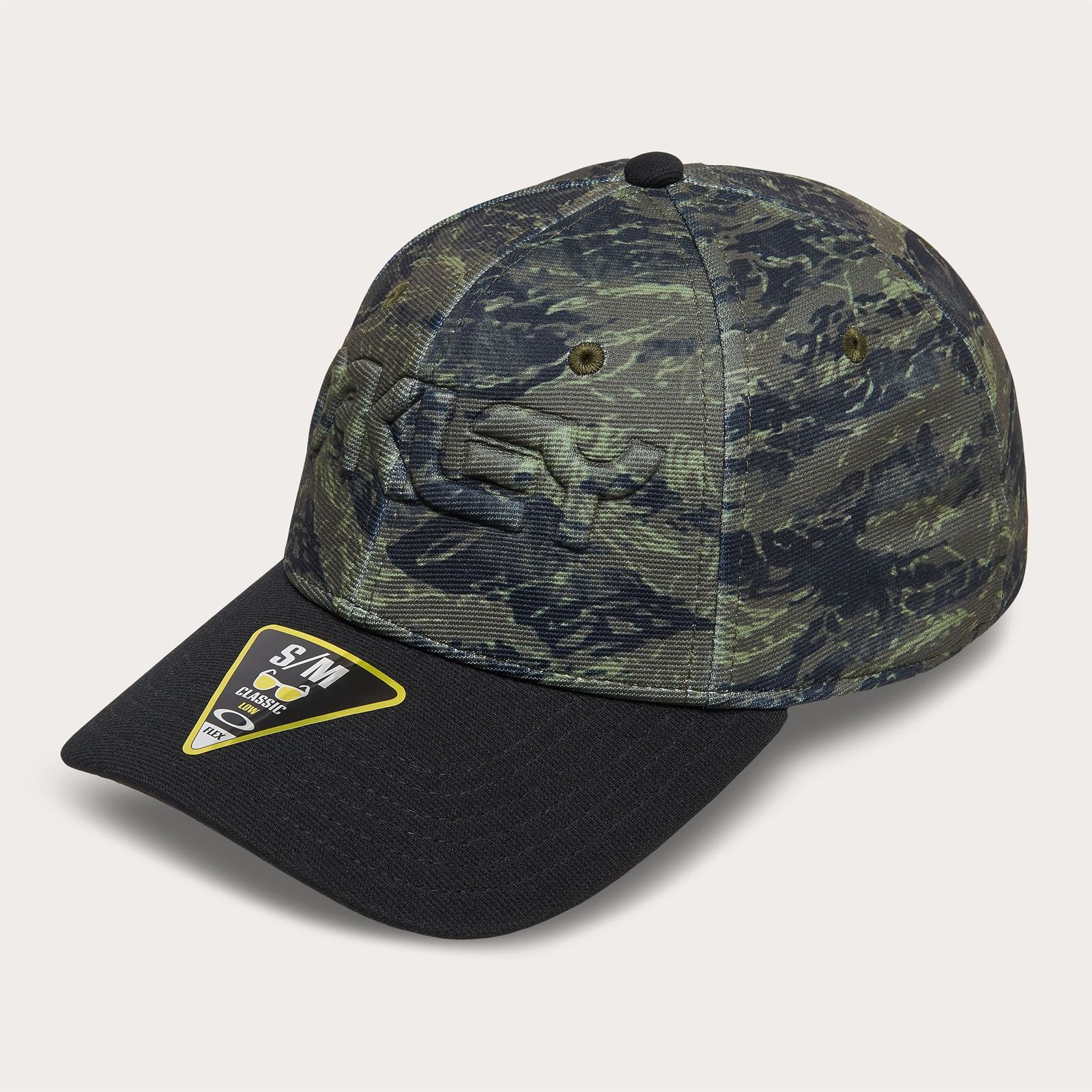 Gorra OAKLEY 6 PANEL STRECH HAT 912208 9ZQ tiger mountain camo - Imagen 1