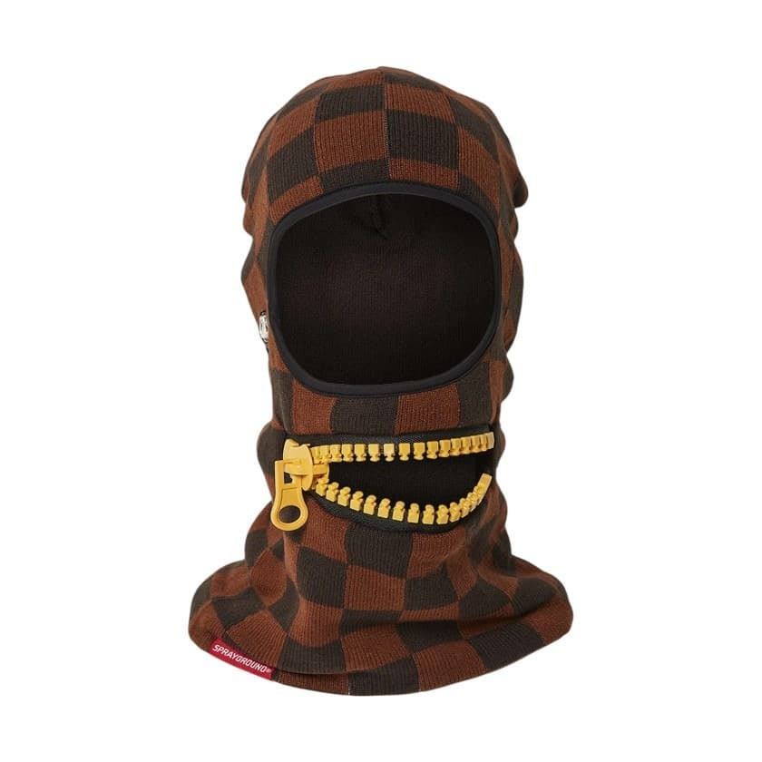 Gorro Sprayground 910HW385NSZ Gold Zipper Mouth Ski Mask - Imagen 1