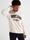 Jersey Blanco Tommy Jeans Reg Varsity Crew - Imagen 1