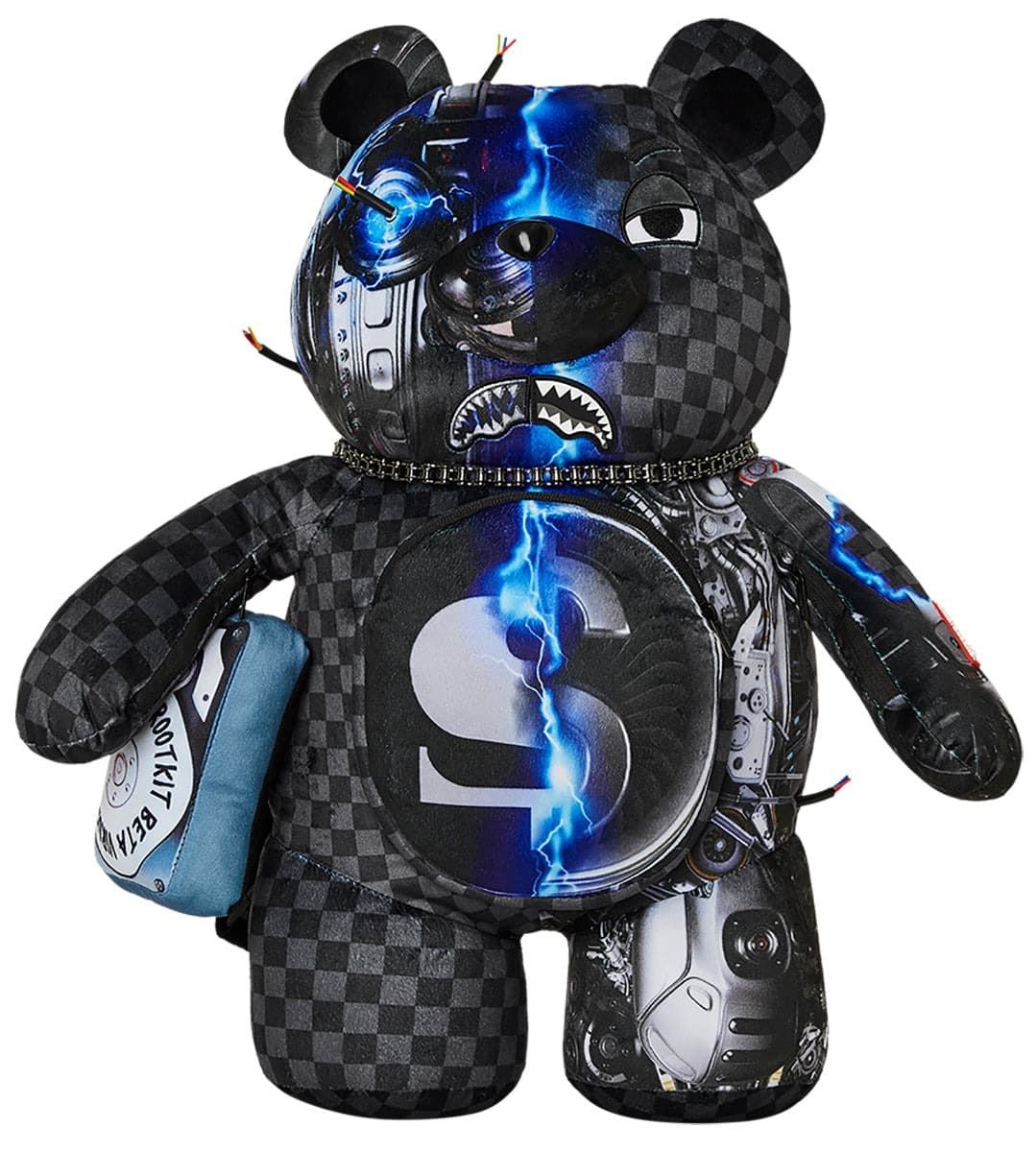 Mochila oso Sprayground 910B6784NSZ cyborg bear - Imagen 1