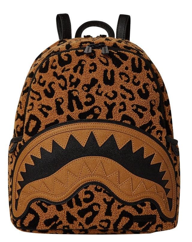 Mochila pequeña Sprayground 910B6899NSZ Chenille Cheetah Savage - Imagen 1