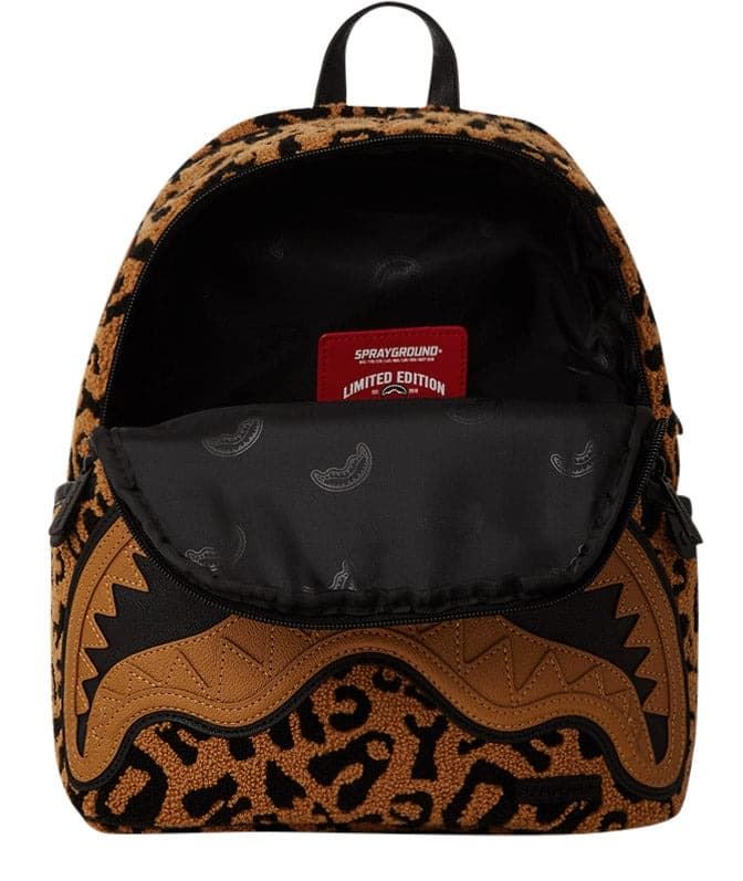 Mochila pequeña Sprayground 910B6899NSZ Chenille Cheetah Savage - Imagen 2