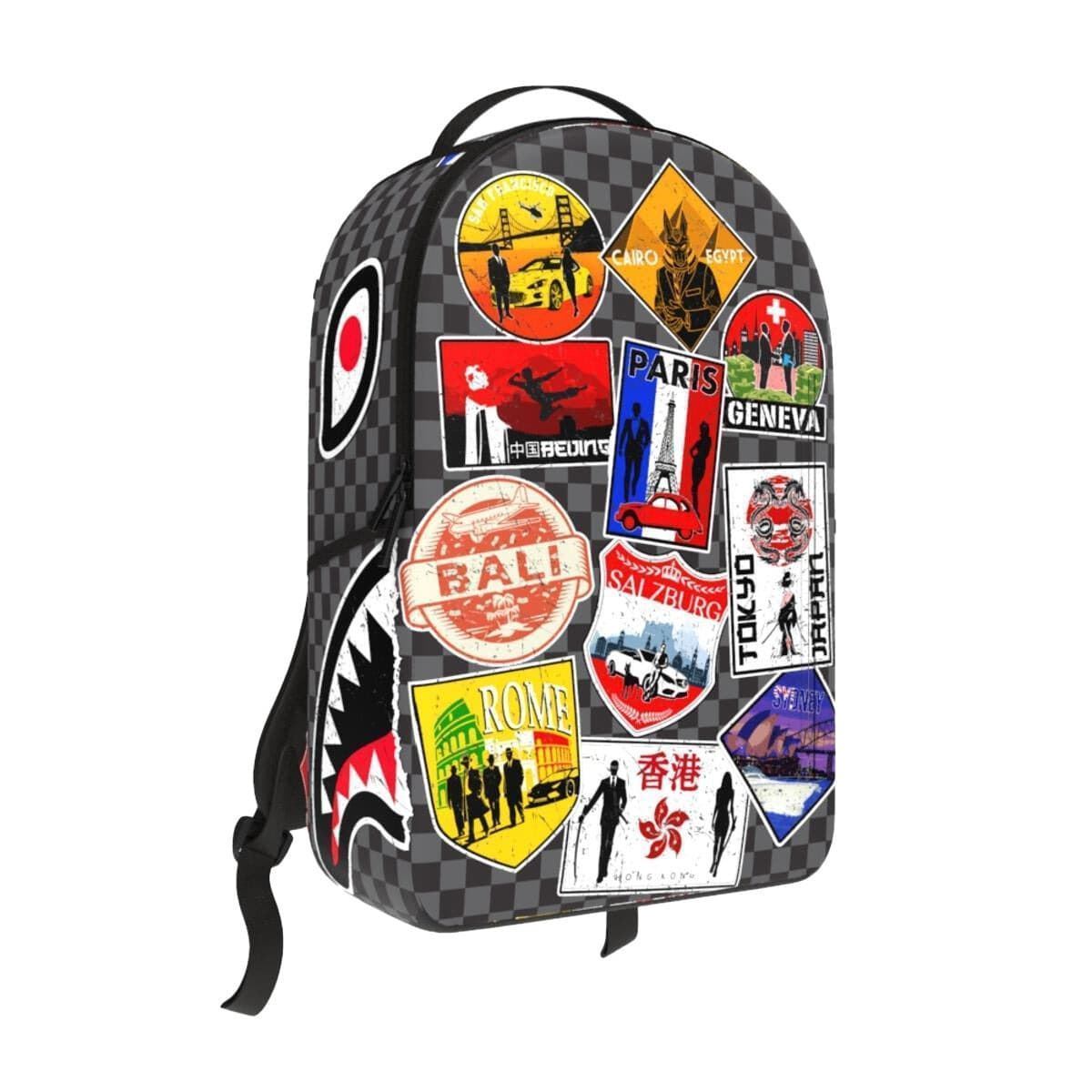 Mochila Sprayground 910B6265NSZ Global Mogul Interpol - Imagen 1