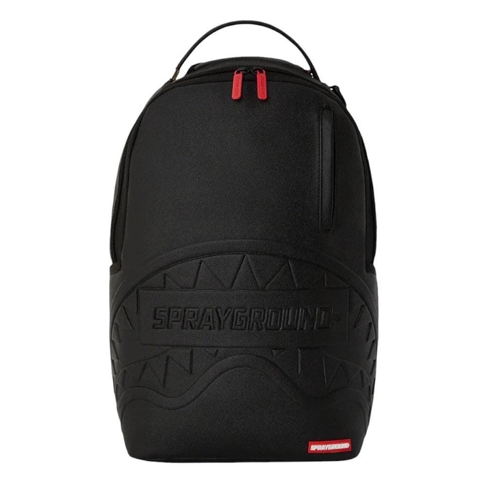 Mochila Sprayground 910B6396NSZ Shark Smash Logo Black All Embossed - Imagen 1