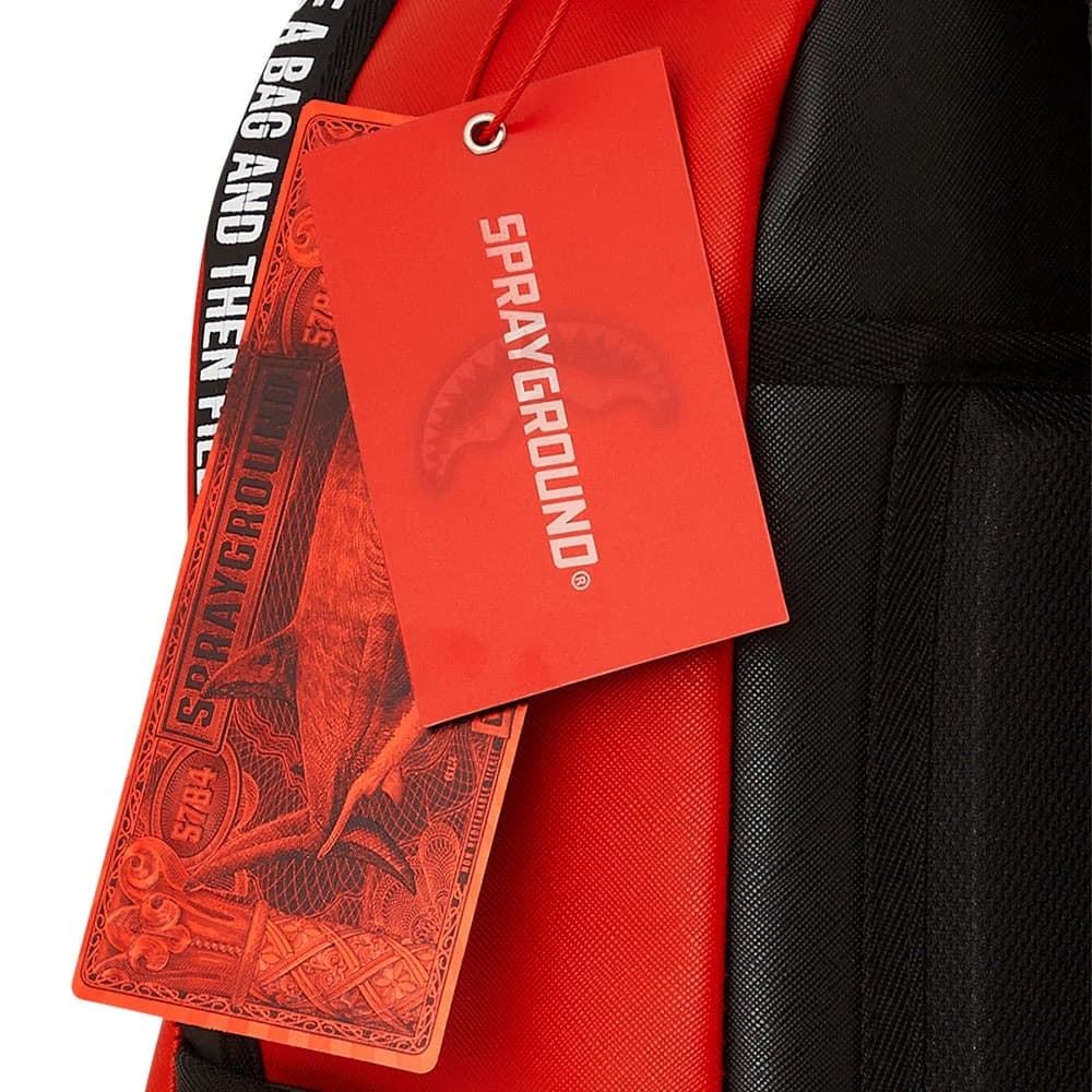 Mochila Sprayground Core Red SG Trim - Imagen 5