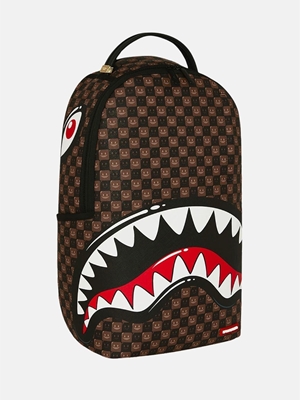 Mochila Sprayground Sharksi In Paris Brown 910B8634NSZ - Imagen 2
