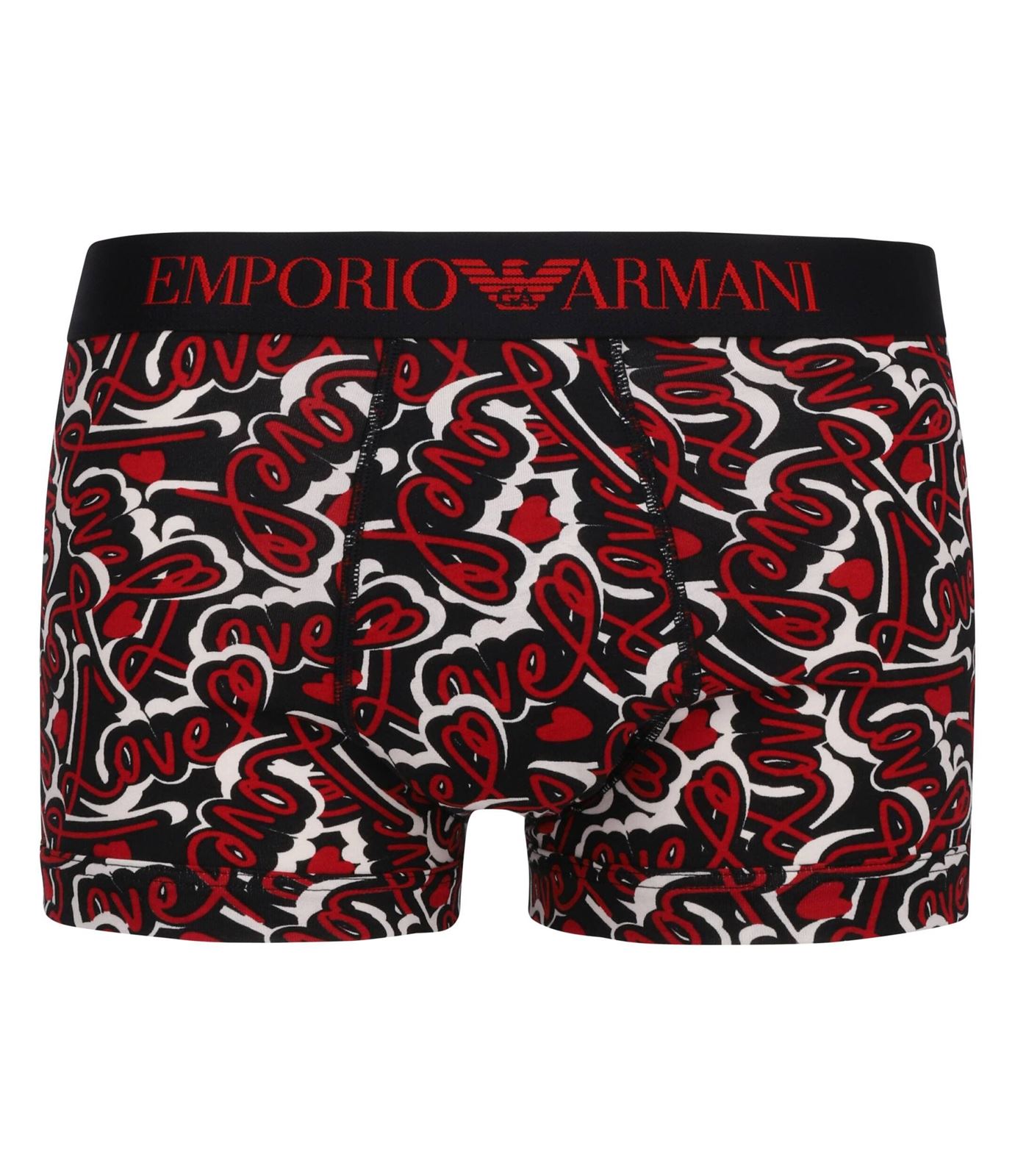 Pack 2 boxer EA7 Emporio Armani EM000253 AF14859 FC14859 print love/black - Imagen 1