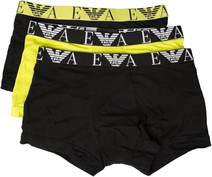 Pack 3 bóxer Emporio Armani 111357 3R715 24021  nero/nero/mela - Imagen 1