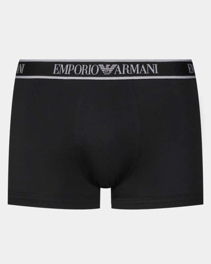 Pack 3 boxer Emporio Armani 112130 4R717 35421nero/nero/nero - Imagen 3